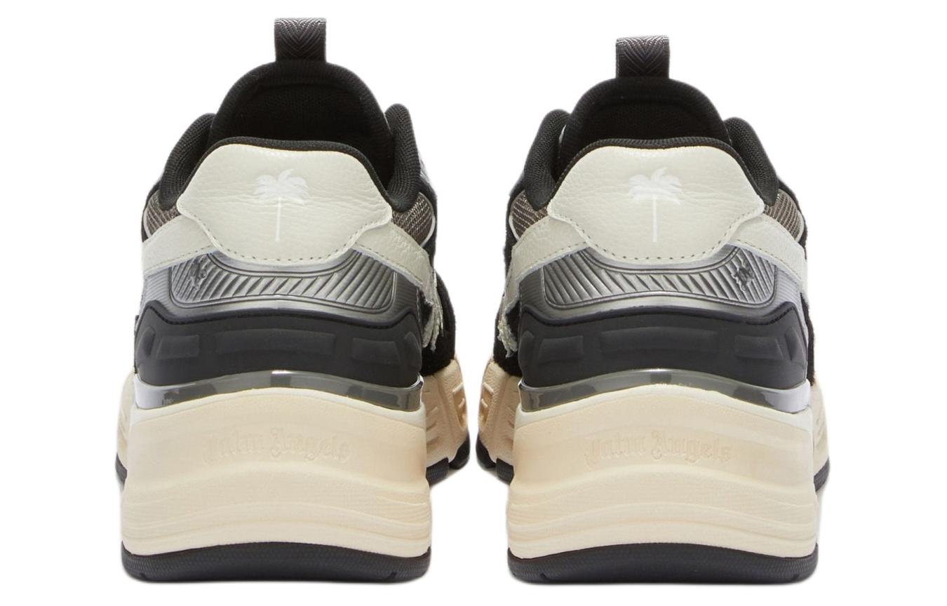 Lookbook Palm Angels 棕榈跑鞋 黑白配色 PMIA098R24LEA0011009