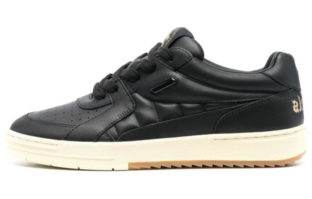 Buy パームエンジェルス 大学 Low 黒革 PMIA078E23LEA0021010