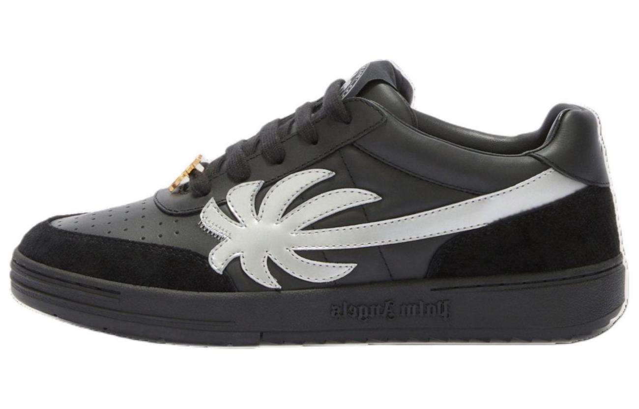 Palm Angels University Low 'Black Leather'