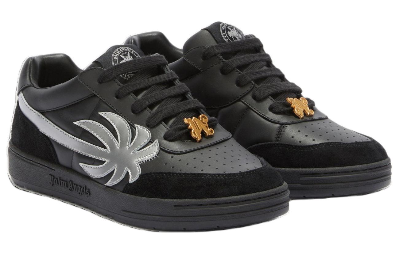 Palm Angels University Low 'Black Leather' 圖 2