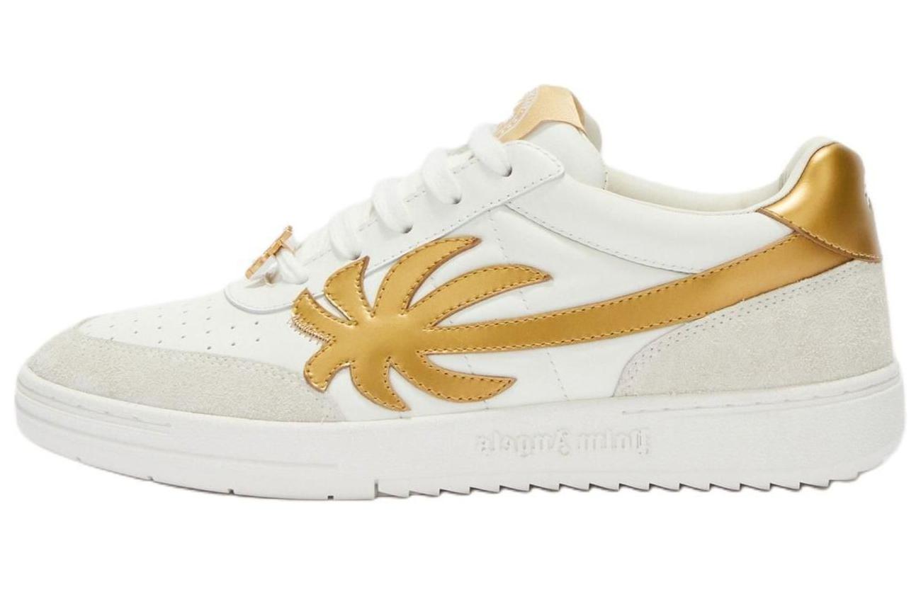 Palm Angels University Low 'White Yellow'