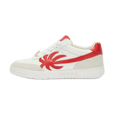 Palm Angels University Low Top 'White Red'