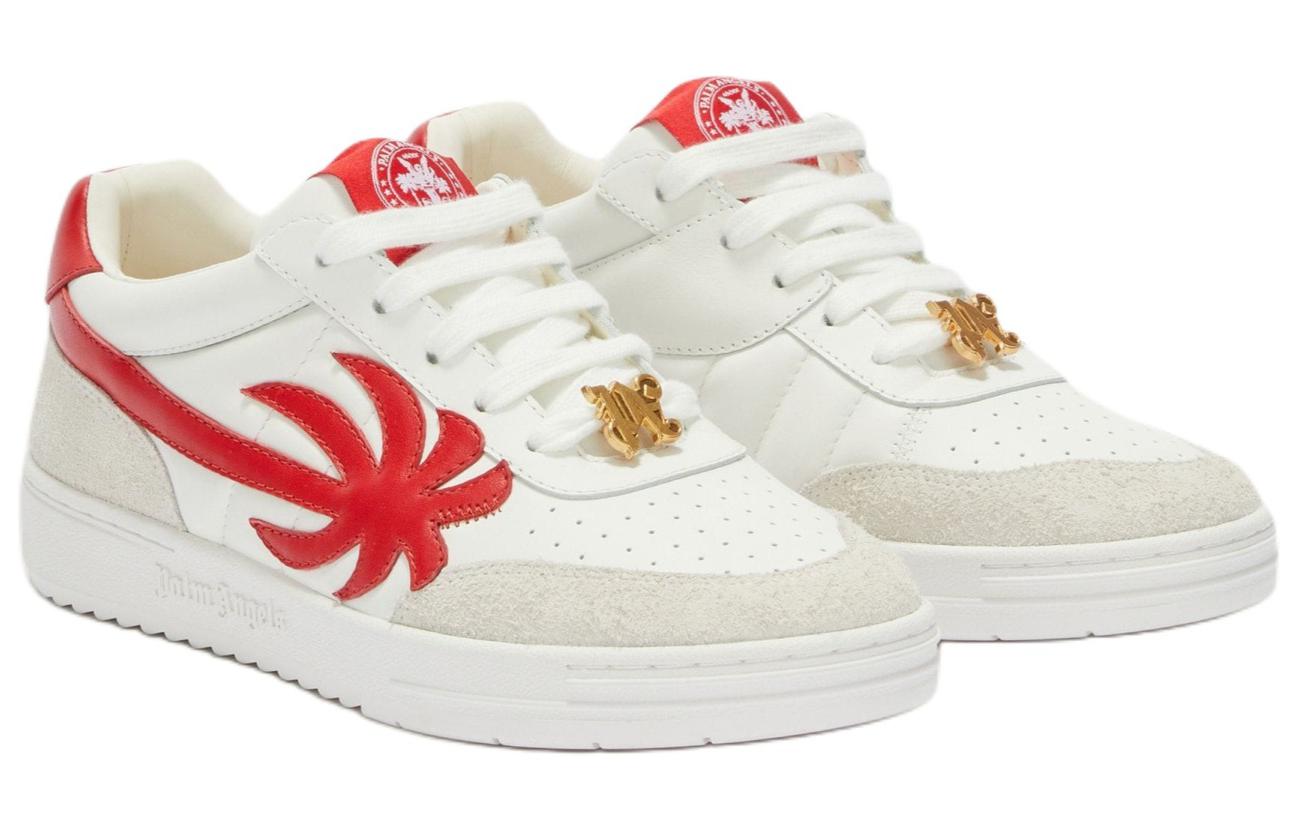 Palm Angels University Low Top 'White Red' 圖 2