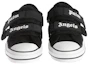 Shop Palm Angels Velcro Vulcanized Low 'Black' PMIA034E20LEA001-1001