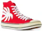 Order Palm Angels Vulcanized High ''Palm Tree - Rood'' Sneakers PMIA048E20FAB0012501