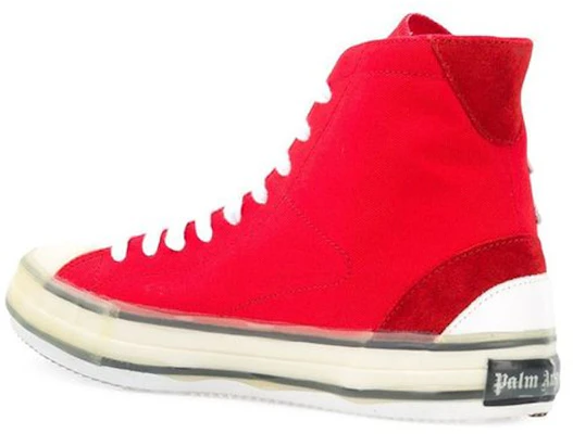 Palm Angels Vulcanized High ''Palm Tree - Rood'' Sneakers PMIA048E20FAB0012501 Shop Palm Angels Vulcanized High ''Palm Tree - Rood'' Sneakers PMIA048E20FAB0012501