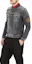 Purchase Chaqueta Negra con Rayas Lavadas y Bolsillo Palm Angels para Hombre. PMYE003S182300617601