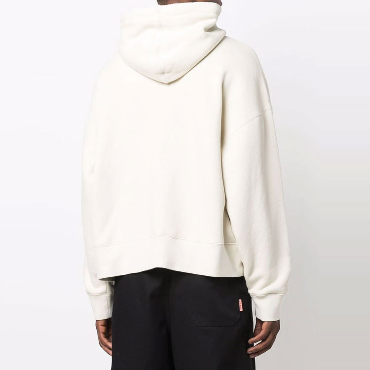 Palm Angels White Hoodie with Star Logo Embroidery. PMBB058F21FLE0080501 圖 4