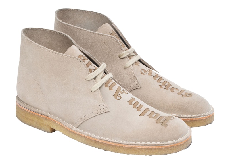 Order Palm Angels x Clarks Desert Boot 'Sand' Sepatu Boot Pasir PMIA050E20LEA0021717