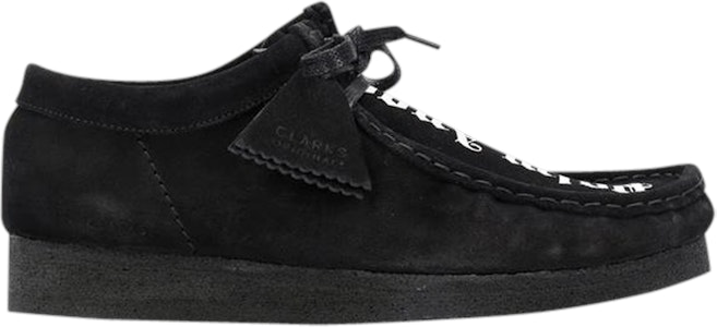 Palm Angels x Clarks Fringed Wallabee Moccasin 'Hitam' PMIA054F20LEA0011001 Buy Palm Angels x Clarks Fringed Wallabee Moccasin 'Hitam' PMIA054F20LEA0011001