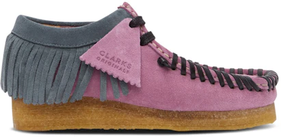 Palm Angels x Clarks Fringed Wallabee Moccasin 'Lilac' PMIA054F20LEA0023610 Palm Angels x Clarks Fringed Wallabee Moccasin 'Lilac' PMIA054F20LEA0023610