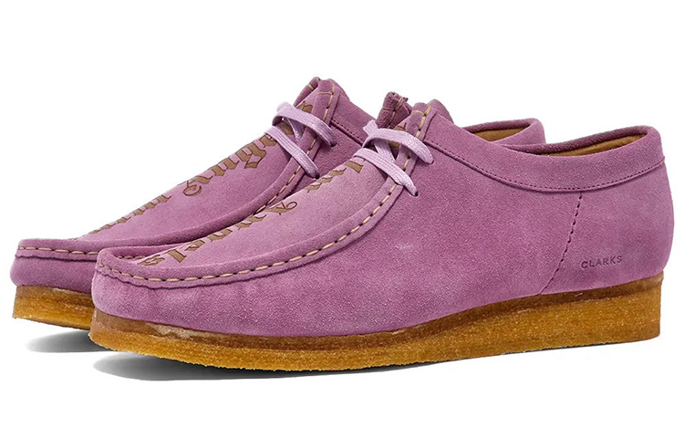 Palm Angels Clarks Wallabee 'Pink Suede' 圖 2