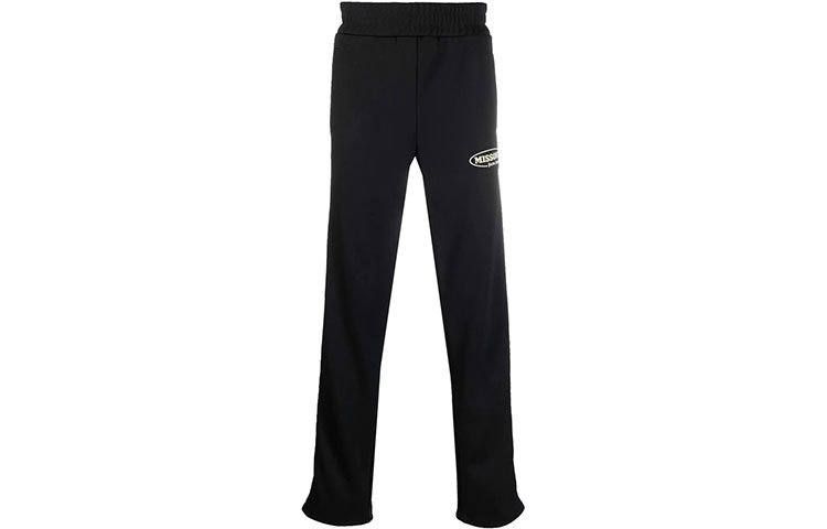 Order PALM ANGELS x MISSONI FW21 Logo Print Track Pants Black - . PMCA007F21FAB0121001