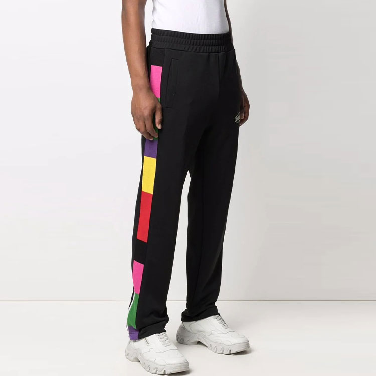 Details for PALM ANGELS x MISSONI FW21 Logo Print Track Pants Black - . PMCA007F21FAB0121001