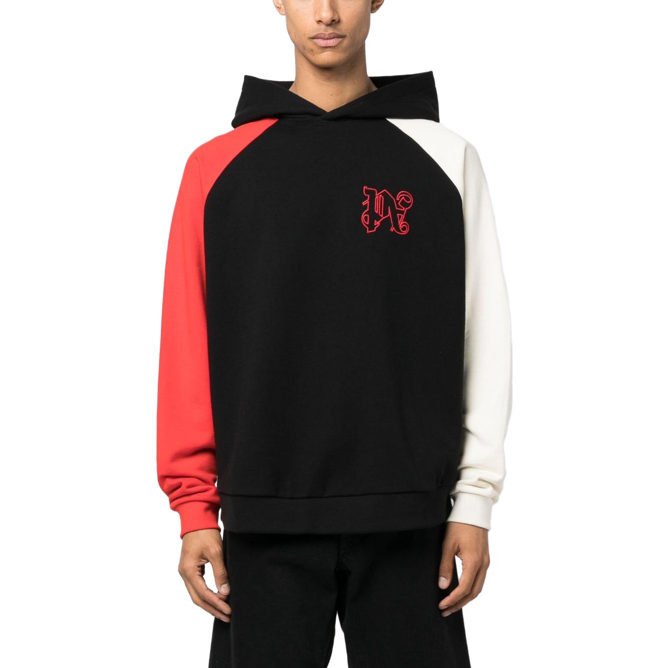 PALM ANGELS MoneyGram HAAS F1 Team Hoodie Black/Red SS23 Mens Hoodie. PMBB126T23FLE0011025 圖 3