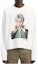 Buy パームエンジェルス x SIMS コラボ 白 グラフィック ロゴ クルーネック スウェット メンズ PMBA026F22FLE0060155