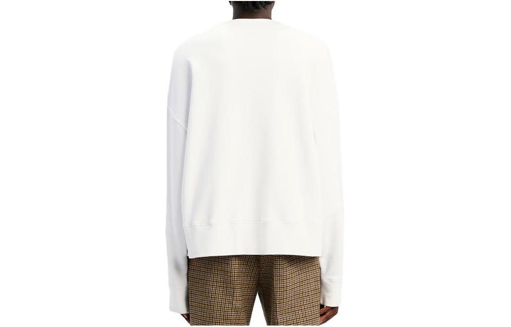 Lookbook パームエンジェルス x SIMS コラボ 白 グラフィック ロゴ クルーネック スウェット メンズ PMBA026F22FLE0060155