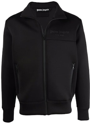 PALM ANGELS x TEAM WANG FW21 Jaket Leher Tinggi Cetak Logo Hitam. PMBD037G21FAB0011010 Buy PALM ANGELS x TEAM WANG FW21 Jaket Leher Tinggi Cetak Logo Hitam. PMBD037G21FAB0011010