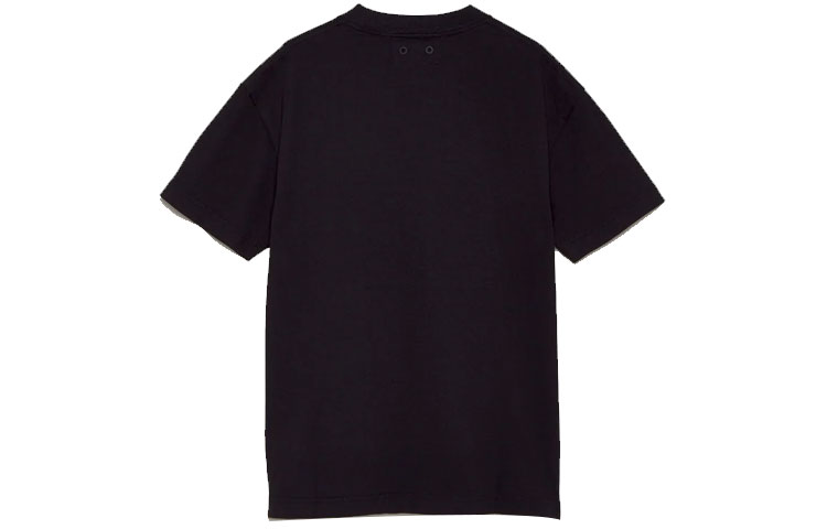 Lookbook PALM ANGELS x TEAM WANG SS21 パームツリーグラフィック ユニセックス ブラックTシャツ PMAA001G21JER0101010