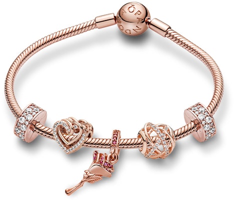 潘多拉交織閃耀手鍊組合。 ZT1093 Order 潘多拉交織閃耀手鍊組合。 ZT1093