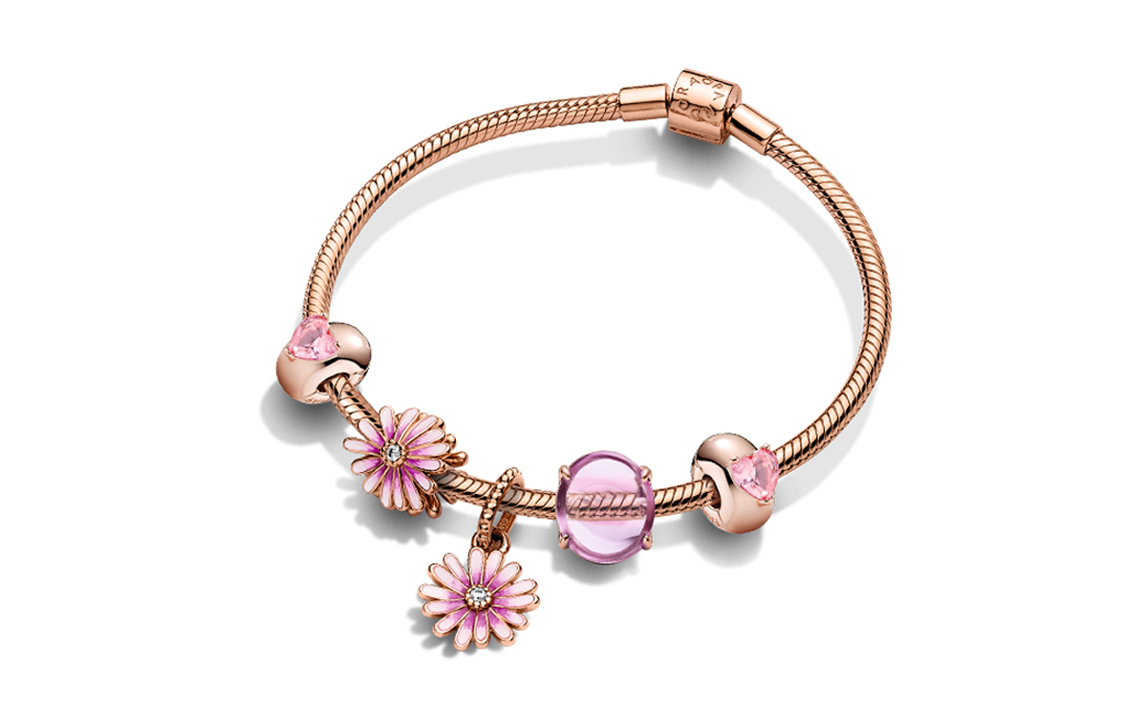 Pandora Daisy Series Heartbeat Daisy Bracelet Set ZT1120