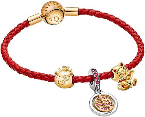 潘多拉首饰招财元宝吊饰手链 ZT1018 Order 潘多拉首饰招财元宝吊饰手链 ZT1018