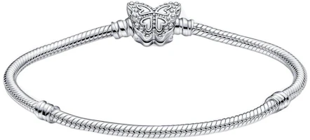Lookbook Pandora 時刻蝴蝶扣蛇骨鏈手鍊 590782C01