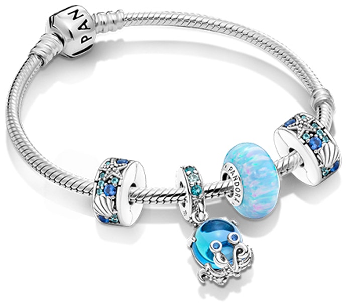 pandora-playful-octopus-925-silver-bracelet-set-multicolor-zt-2375
