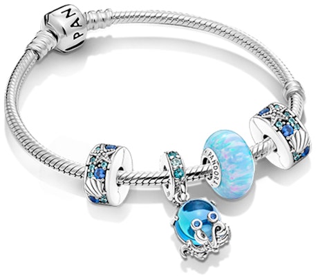 潘多拉俏皮章鱼925银手链套装多彩款 ZT2375 Buy 潘多拉俏皮章鱼925银手链套装多彩款 ZT2375