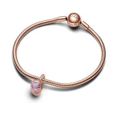 Pandora Rose Gold Planet Charm Bracelet Unisex Couple Design. ZT-0355