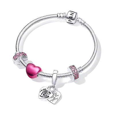 Pandora Rose Love Rose Bracelet Set. ZT2257