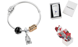Pandora Star Wars Darth Vader 925 Silver Bracelet Unisex Couple Design. &R9 Pandora Star Wars Darth Vader 925 Silver Bracelet Unisex Couple Design. &R9