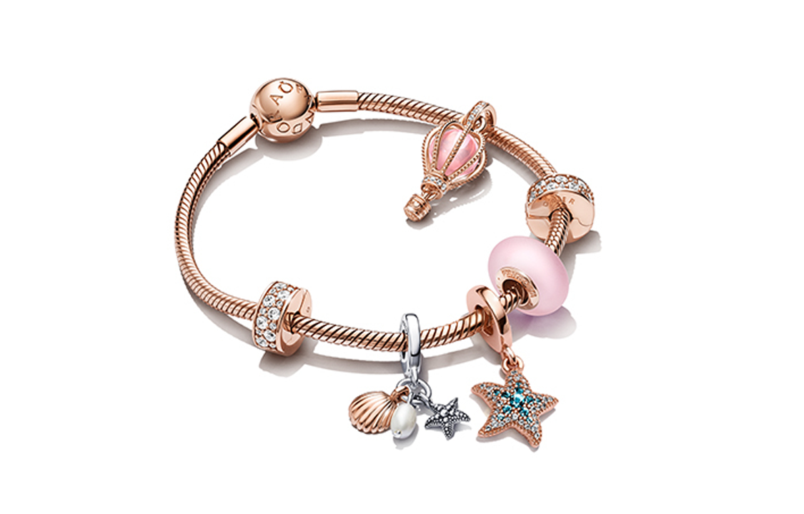 Pandora Together "To the Ends of the Earth" Bracelet Set Multicolor. ZT2380