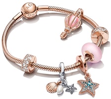 Pandora Together "To the Ends of the Earth" Bracelet Set Multicolor. ZT2380 Pandora Together "To the Ends of the Earth" Bracelet Set Multicolor. ZT2380