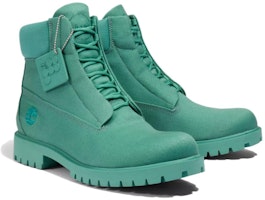 PANGAIA x Timberland添柏岚 防水6英寸 短筒戶外靴 綠色 Shop PANGAIA x Timberland添柏岚 防水6英寸 短筒戶外靴 綠色