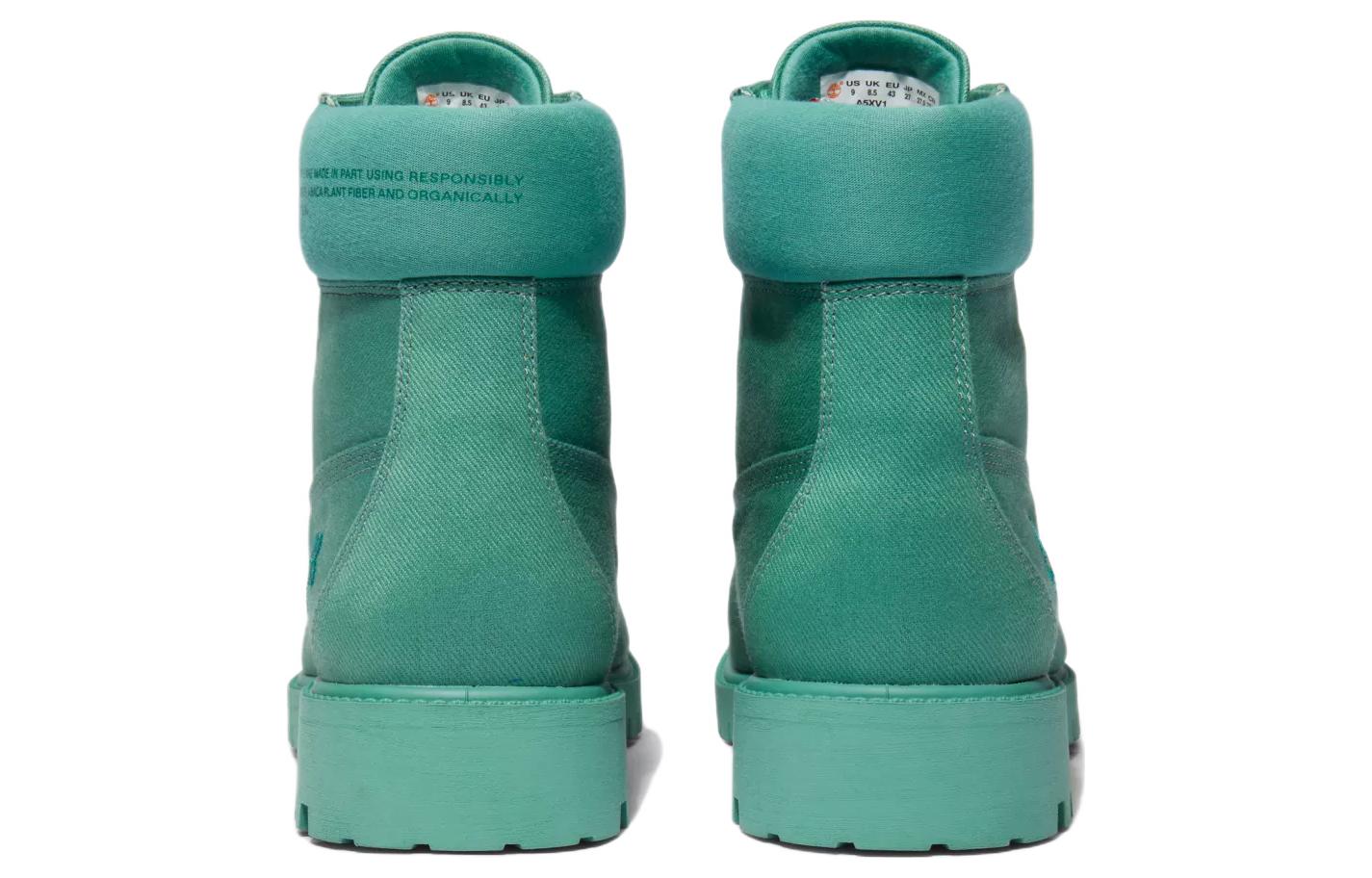 【希少 限定色】Timberland × PANGAIA 緑 コラボブーツ ティンバーランドxパンガイア 防水6インチブーツ (グリーン