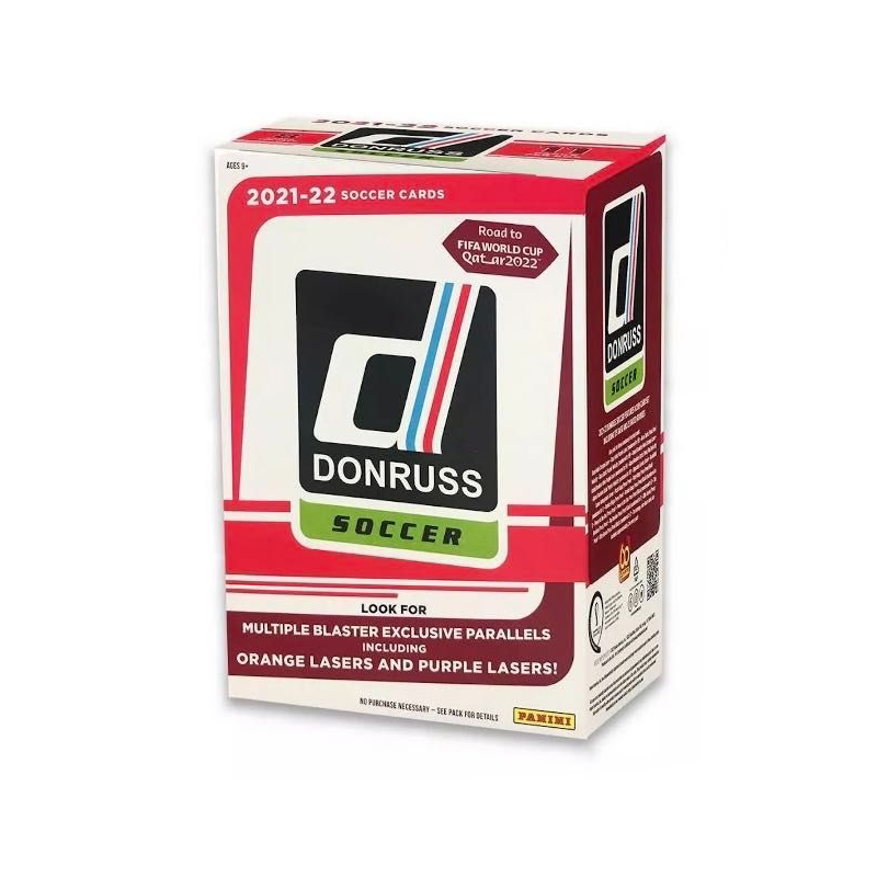 Panini 2021-22 Donruss Road to World Cup Qatar Soccer Blaster Box Cards. Panini-2405-2731
