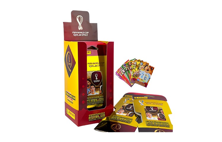 Panini 2022 Qatar World Cup Official Gold Trading Cards Pack (5 Packs/Box) Panini-31140-1
