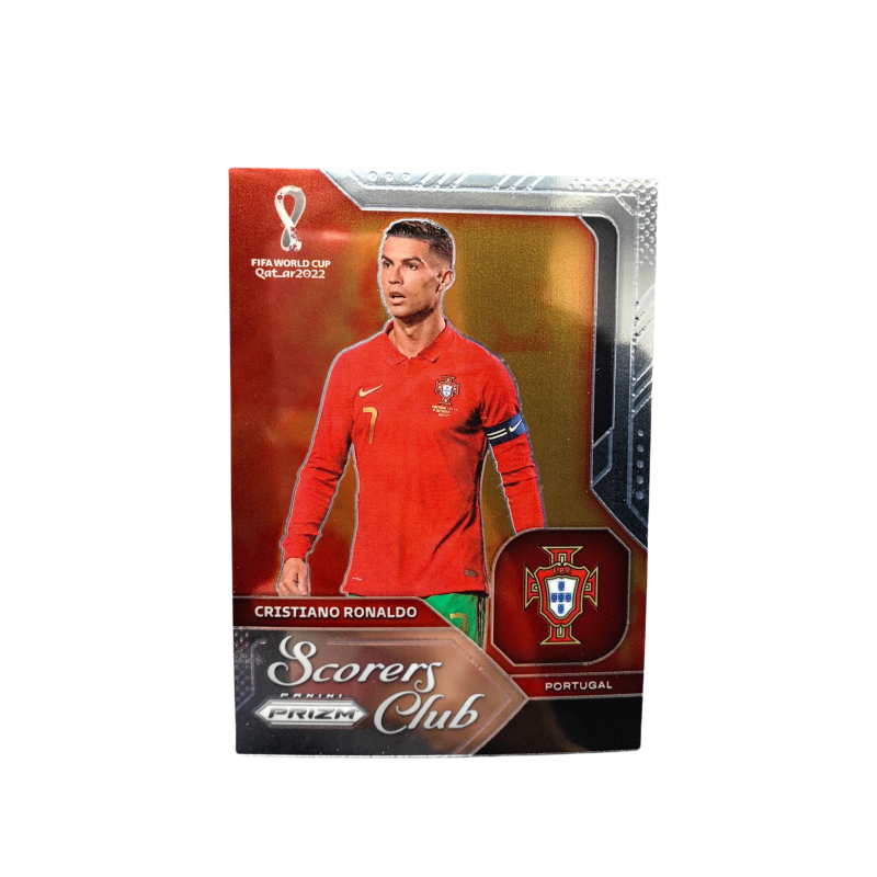 Panini Cristiano Ronaldo Portugal Captain Real Madrid 2022 World Cup Sports Card Panini-2407-0012