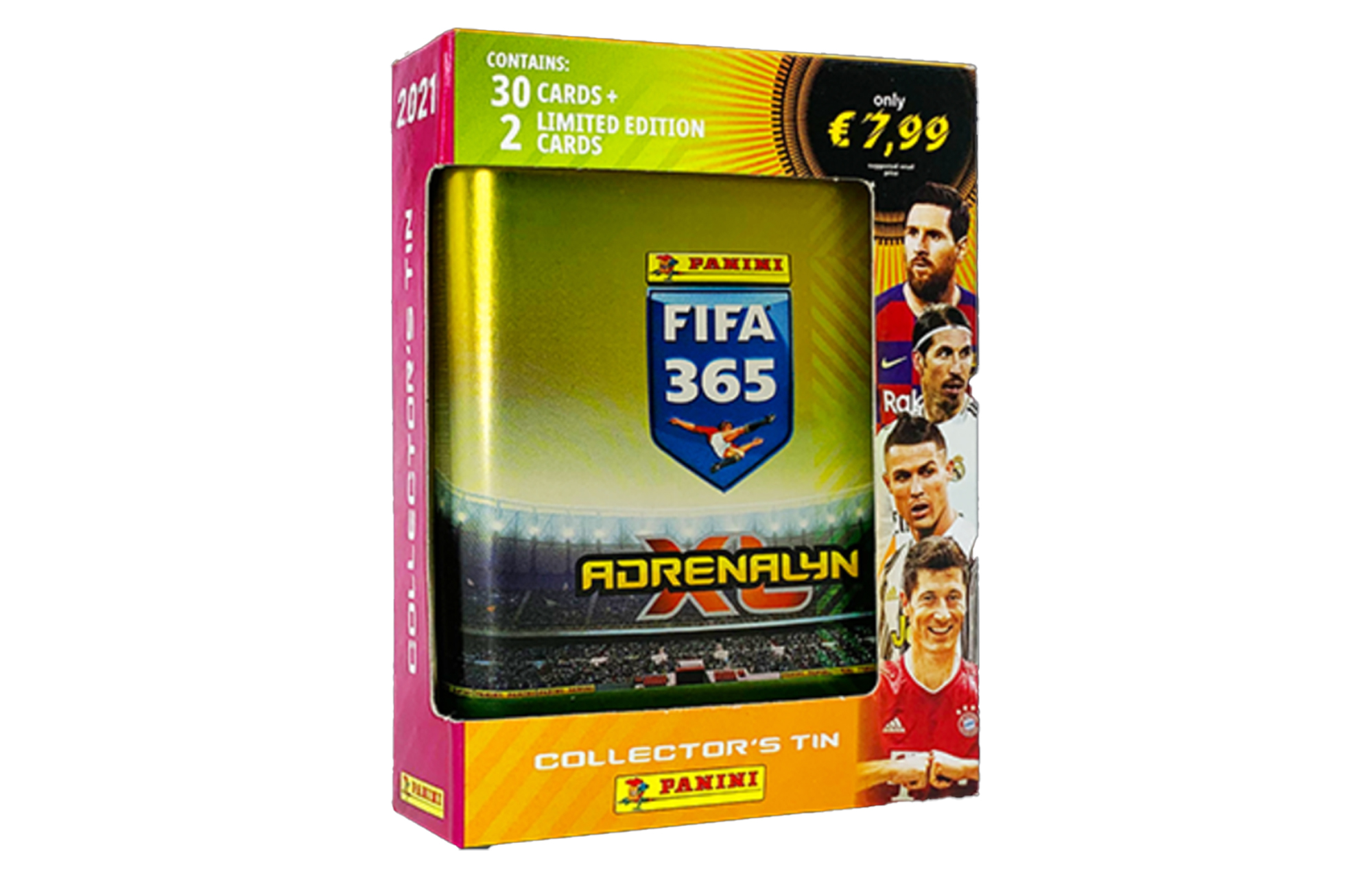 Panini FIFA 365 Adrenalyn XL TCG Trading Cards Tin Box Set 98923