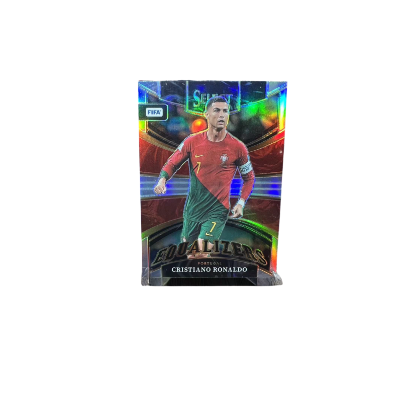 Panini FIFA Cristiano Ronaldo Silver Prizm Card Portugal/Real/Man U/Juventus. Panini-2407-0174