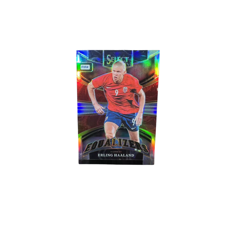 Panini FIFA Panini Select Erling Haaland Silver Prizm Card - Norway, EPL, Dortmund. Panini-2407-0175