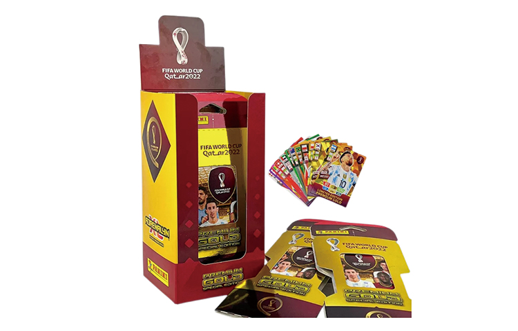 Panini FIFA World Cup Qatar 2022 World Cup Gold Card Pack Soccer Star Trading Cards Panini-31140-1-1