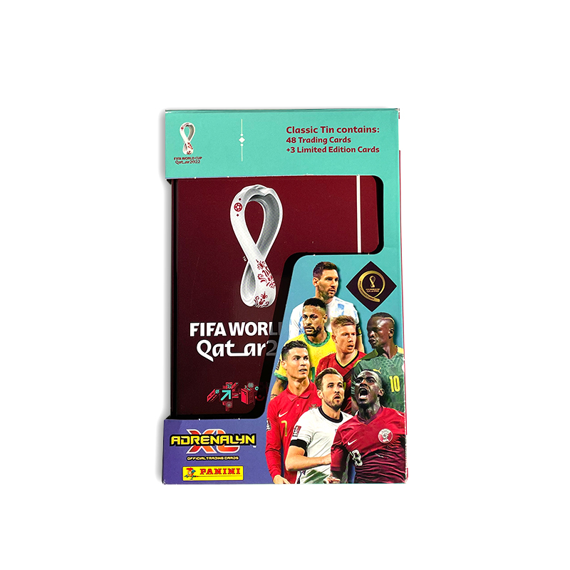 Buy Panini FIFA World Cup Qatar 2022 World Cup Soccer Star Cards Classic Collectible Tin Panini-31058