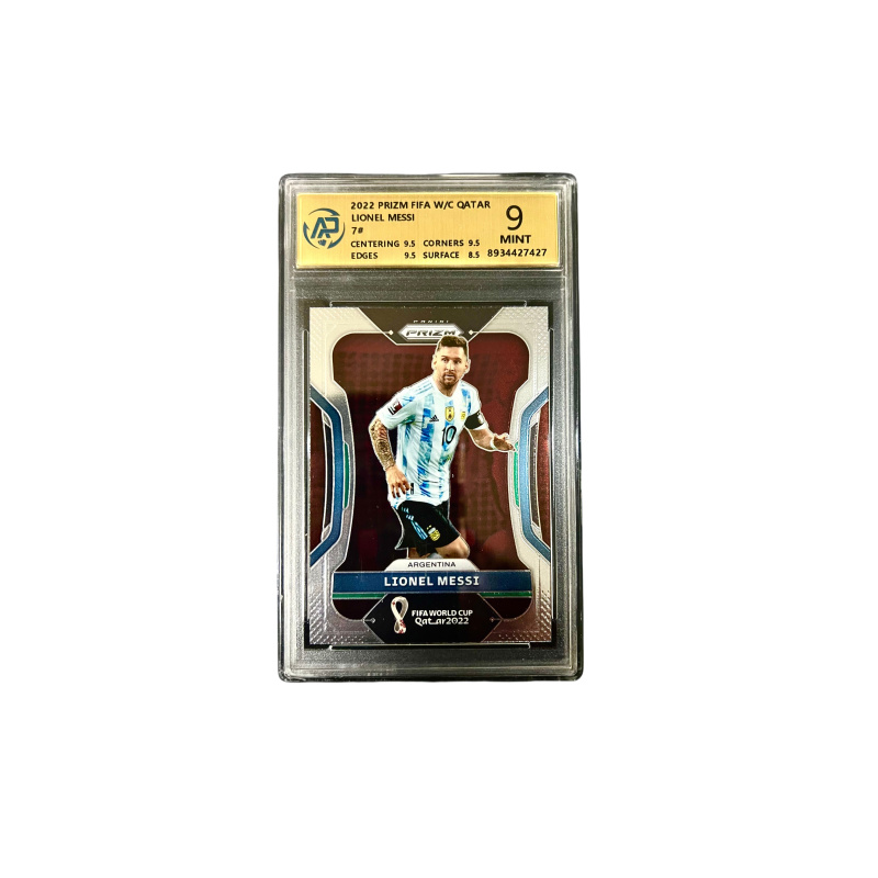 Panini Lionel Messi Soccer Card Argentina Qatar World Cup Graded Single Card Panini-2407-0164