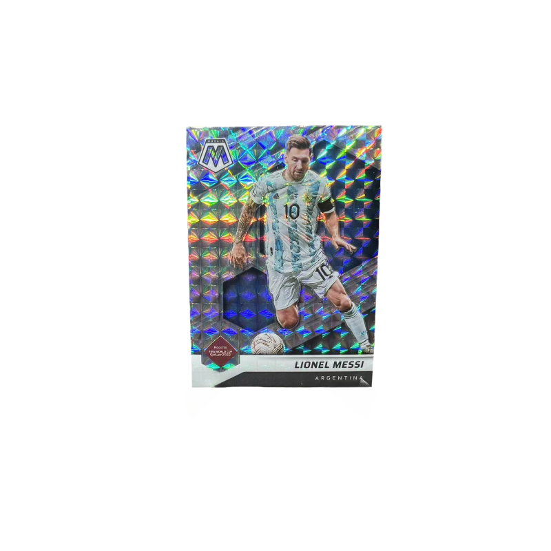 Panini Mosaic World Cup Lionel Messi Silver Soccer Trading Card Argentina Paris Panini-2407-0201