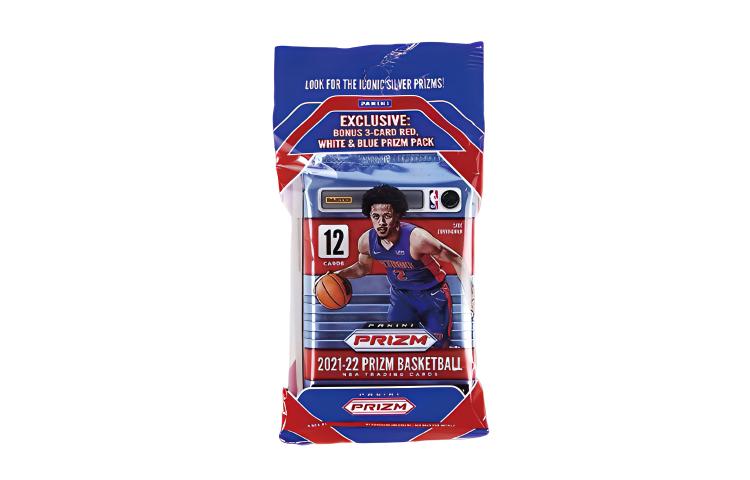 Panini NBA Stars 2021-22 Prizm Basketball Fat Pack Box (6 Packs, 24 Cards) 2021-22-OVERSIZEDBAGVERSION
