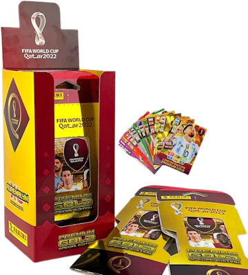 Panini Official 2022 Qatar World Cup Gold Card Pack Football Star Cards. Panini-31140 Buy Panini Official 2022 Qatar World Cup Gold Card Pack Football Star Cards. Panini-31140