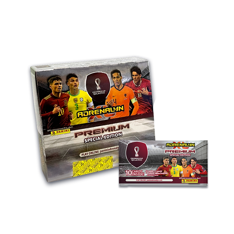 Panini Official 2022 Qatar World Cup Silver Card Pack Football Star Cards. Panini-31133