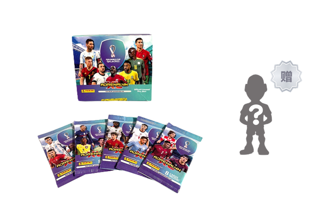 Panini Soccer Trading Cards 2022 FIFA World Cup Official Base Card Box Panini-30983-1